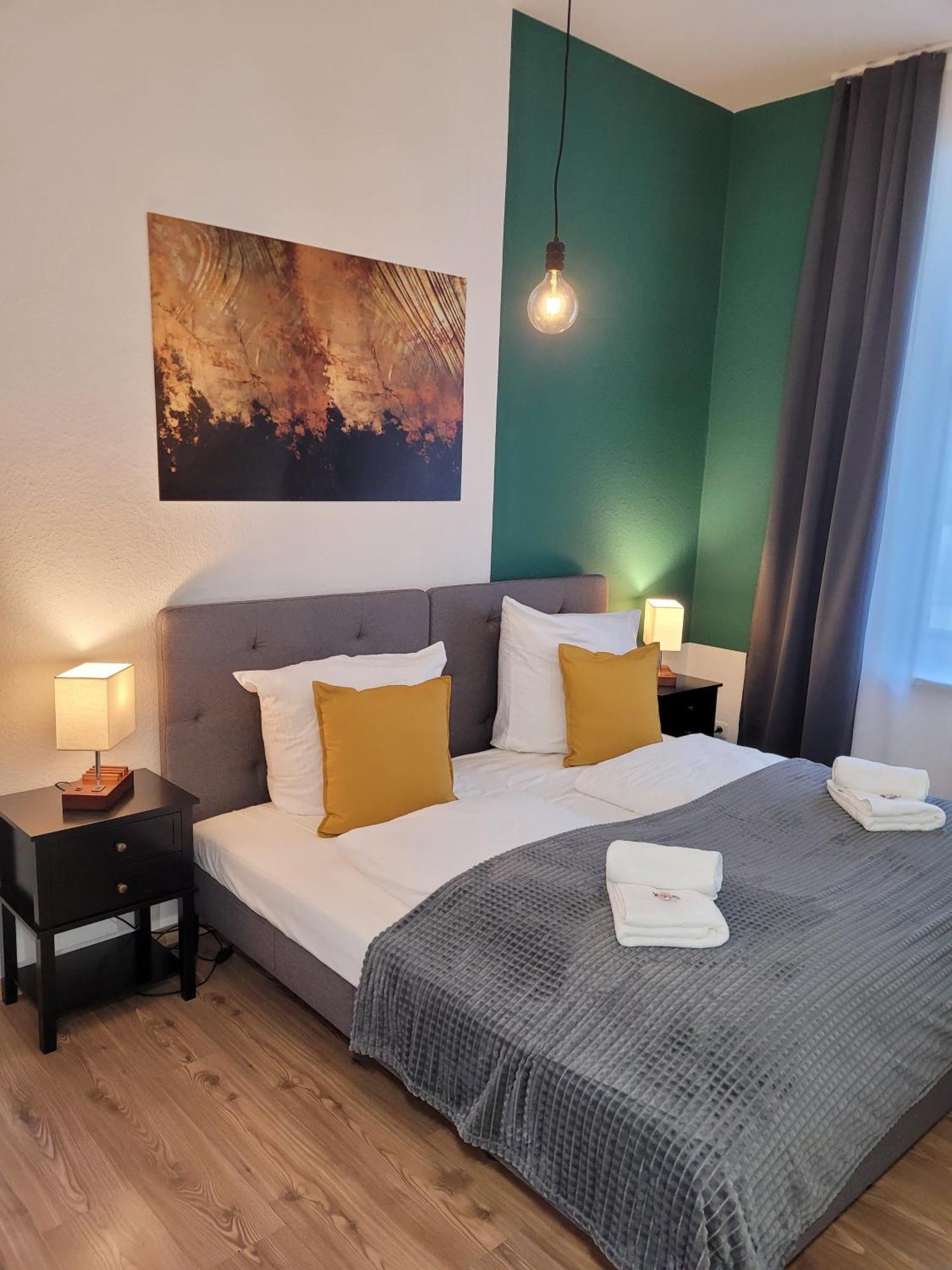 T21 - Apartment Direkt Im Zentrum Mit Parkplatz Chemnitz Bagian luar foto
